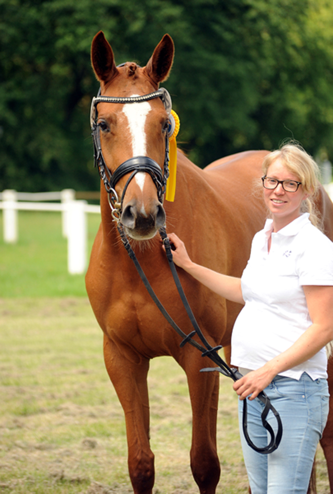 Karanea - Trakehner Prmienanwrterin von High Motion u.d. Pr.St. Karida v. Oliver Twist - Foto: Beate Langels - Trakehner Gestt Hmelschenburg