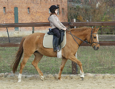 Thyra und ihr Pony Kara - Foto: Beate Langels