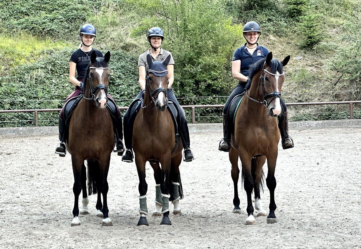 Tacyra mit Tochter Taluna und Sohn Tom Taylor - Foto: Beate Langels