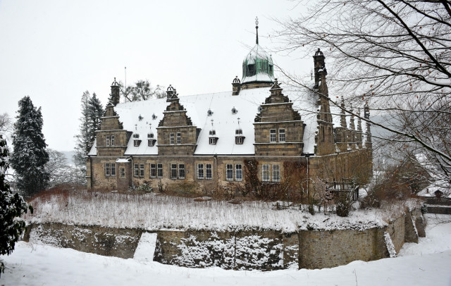 Hämelschenburg am 26. Januar 2014 - Beate Langels